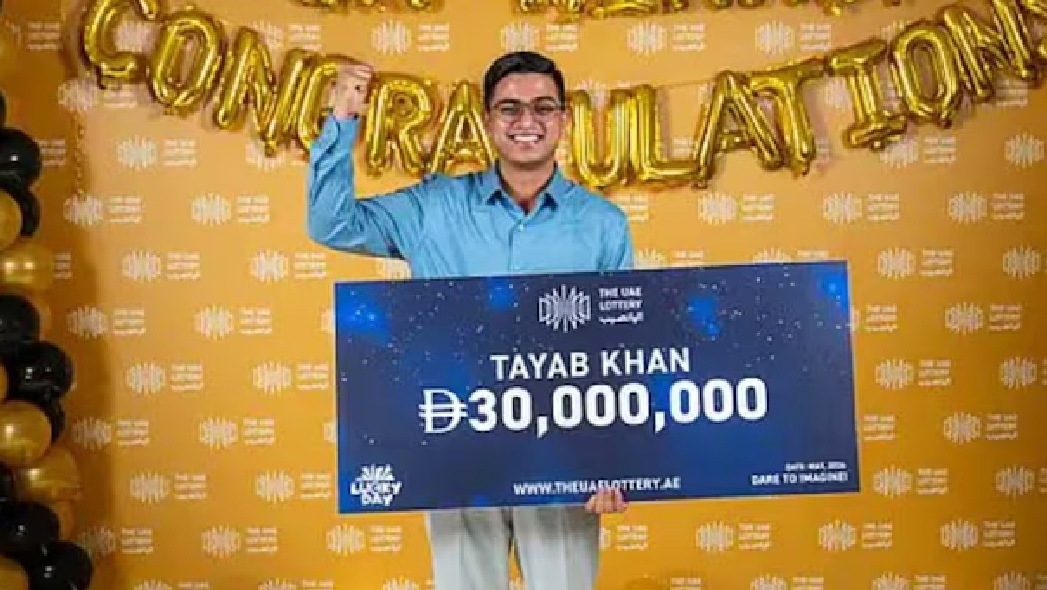 আমিরাতে ১০০ কোটি টাকার লটারি জিতলেন নেপালের তায়েব খান, ভাগ দেবেন বন্ধুদের