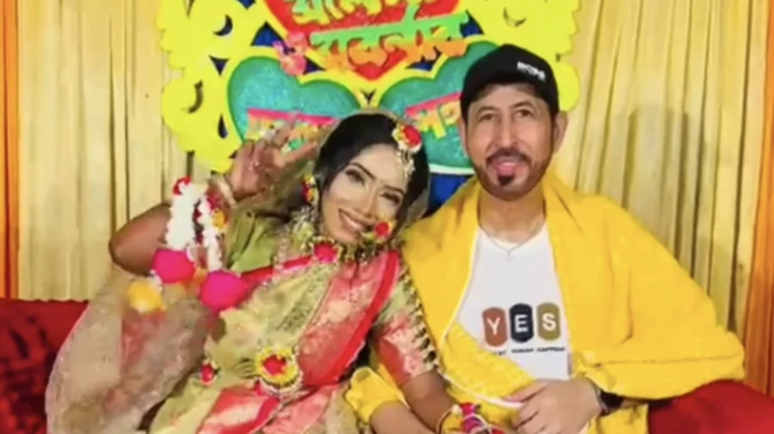 প্রেমের টানে শরীয়তপুরে ছুটে এলেন পঞ্চাশোর্ধ্ব আমিরাত নাগরিক